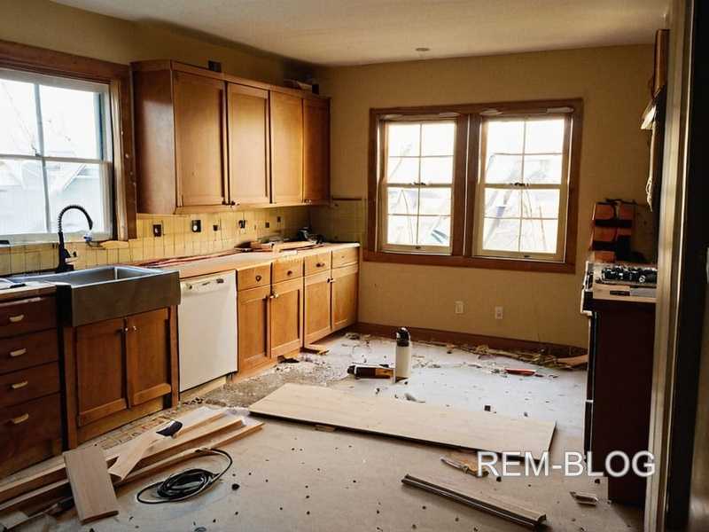 Как сочетать текстуры плитки с другими материалами в интерьере кухни?