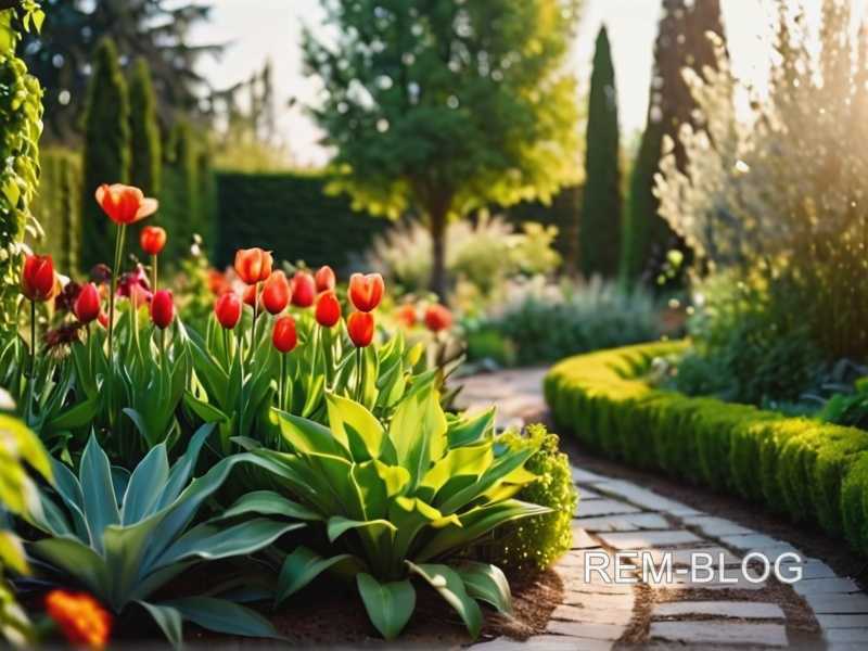 Как использовать нестандартные цвета в саду