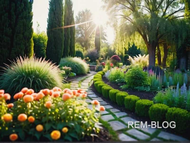 Комбинирование гортензий с другими декоративными кустарниками