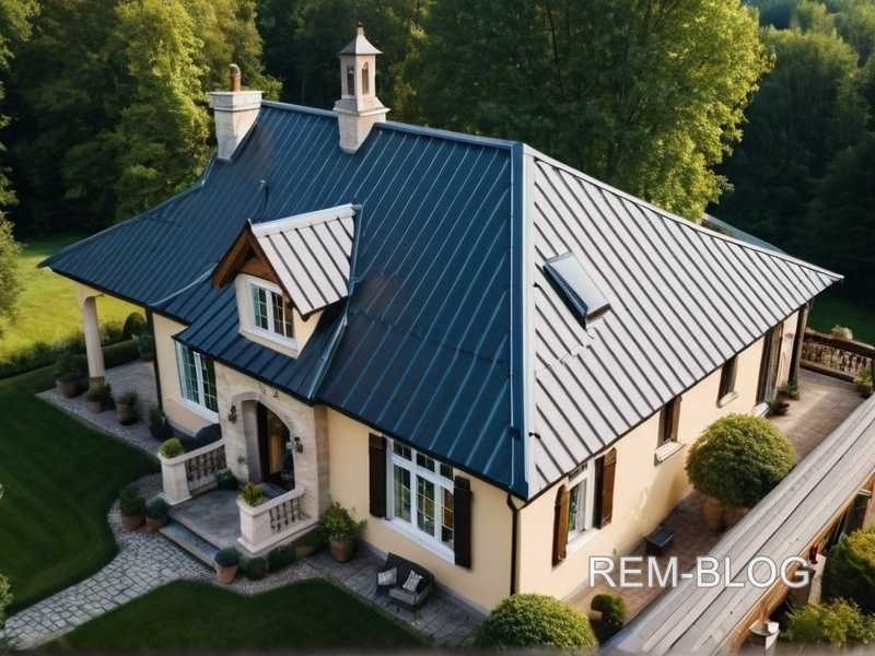 Сравнение характеристик металлической и черепичной кровли