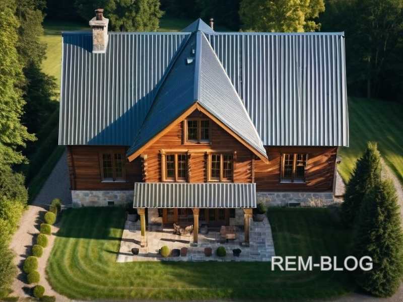 Преимущества металлических крыш