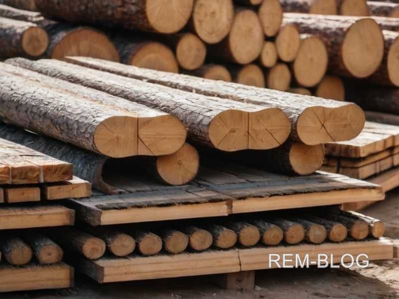Использование вертикальных деревянных панелей для зонирования